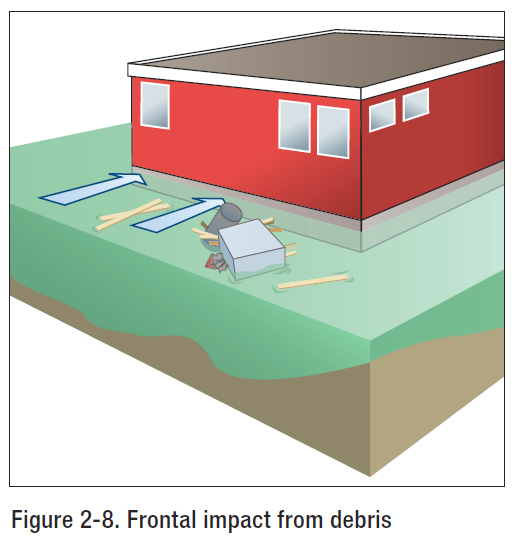 FEMA P-55 Debris Impact Illustration explained by Engineering Express