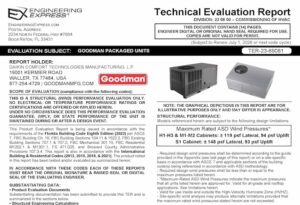 Goodman: A/C Packaged Units 2023 Update