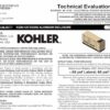 Kohler Power Systems: KG80-125 Sound Aluminum Enclosure Technical Evaluation Report 2023 Update