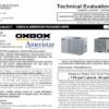 Oxbox And Ameristar: Packaged Units Technical Evaluation Report