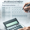 asce 7 16 factored load calculator