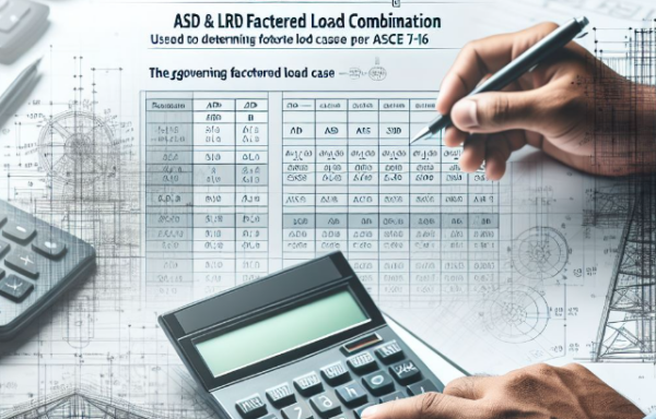 asce 7 16 factored load calculator