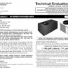 Rheem: DH Series Package Units Technical Evaluation Report