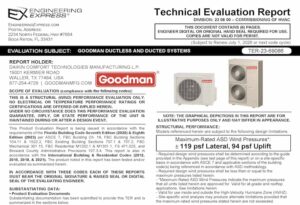 Goodman: Ductless and Ducted Systems 2023 Update