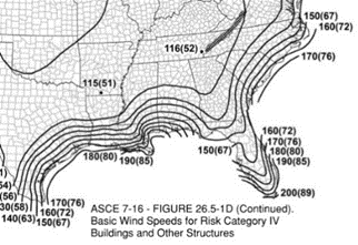 Risk Category IV Wind Speeds