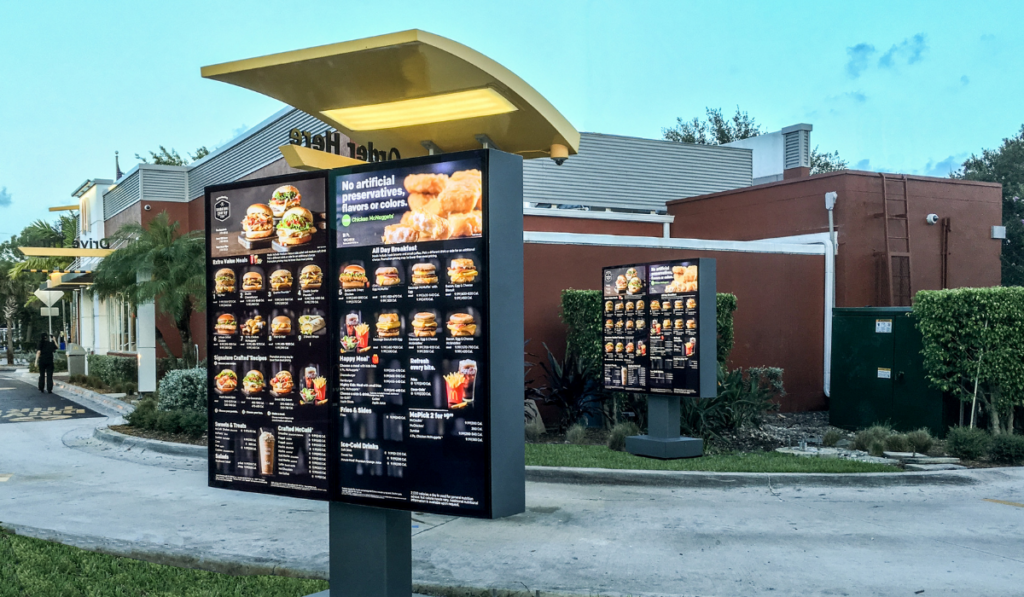 Mcdonalds Digital Menu Boards