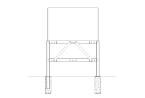 Precast Pads: Elevated Aluminum Stands For Air-Cooled Generator On Footers Performance Evaluation