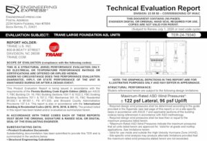 Trane: Large Foundation A2L Units